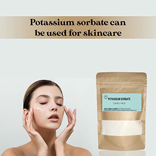 Ases Potassium Sorbate Sorbet Food Preservative (100 gm,White)