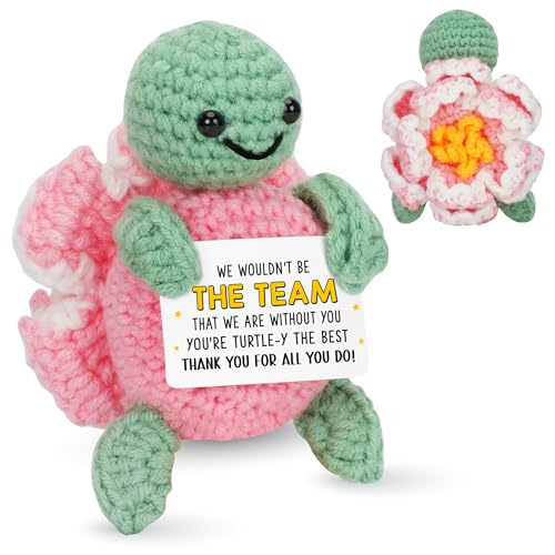 HEXMOZ Boss Lady Gifts for Women - Turtle Gifts for Boss, Female, Manager & Leader - Handmade Collectible Appreciation Christmas Decor, Thank You Gift from Coworkers or Employees