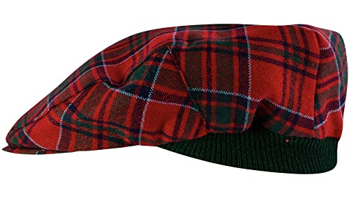 Casquette plate tartan MacKillop taille unique fini les problèmes de taille