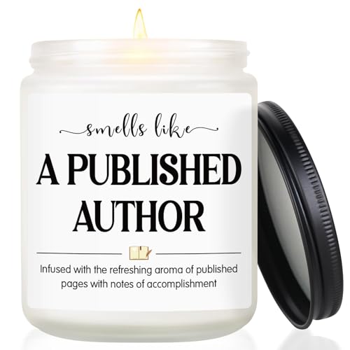 Writer Gifts for Authors Creative Writing Gifts for Writers Women Men Unique Gift for Book Writer Novelist Aspiring Poets Playwright- Autor Candle
