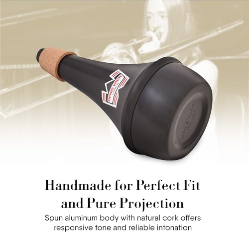 image for Denis Wick Practice Mute for Trombone or Large Flugelhorn, 5527 - Hand