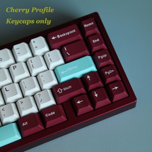 Image of surmen Classic Cherry Profile Keycaps Set, 170 Keys PBT Double Shot Gaming Keyboard Replacement Keys for Multi-Size Mechanical Keyboard Cherry Yaoye