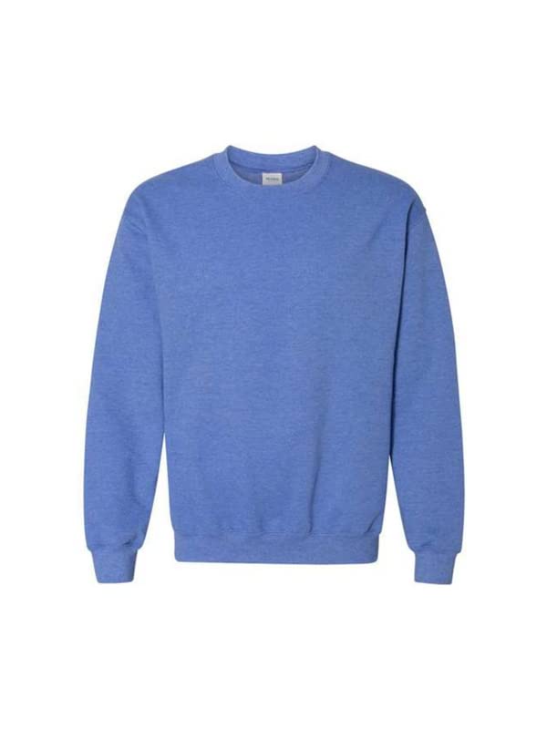 Sweat-shirt Gildan G18000 col rond adulte Heather Sport Royal taille S bleu