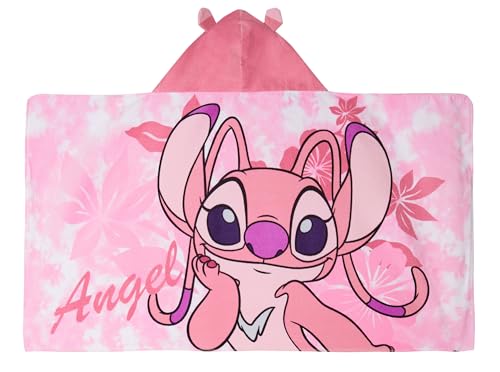 Serviette à capuche Stitch contre le froid sortie de bain - 4