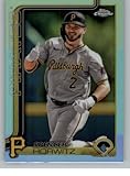 Baseball Trading Card 2025 topps Chrome Refractor #243 Spencer Horwitz NM Near Mint Pirates