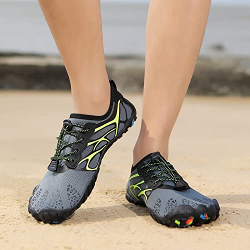 Image of ziitop Water Shoes for Men Women Beach Barefoot Swim Rock Climbing Pool Shoes Socks, Anti-Slip Breathable Quick Dry Lightweight Slip-on, Outdoor Sport Hiking Walking Boating Fishing Diving Surfing