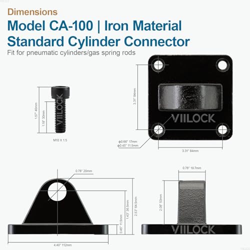 Cylindre pneumatique SC100 pour résoudre les défauts d'alignement mécanique - 3