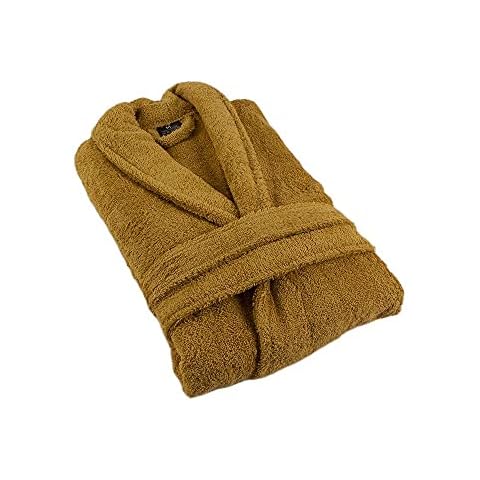 PimpamTex Albornoz de Baño Unisex, 100% Algodón 450 GR con Dos Bolsillos y Cinturón Ajustable Cover