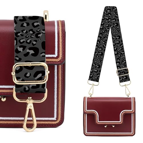 Image of Wide Purse Strap Replacement Crossbody, Funny Shoulder Strap Adjustable, Cute Bag Strap for Women Guitar Purses