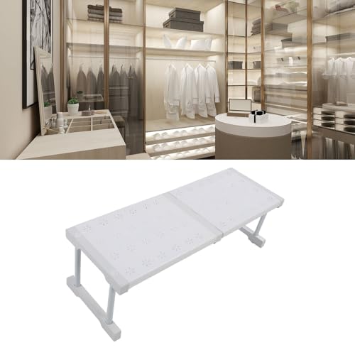 Étagère de rangement extensible 24cm pour placard et armoire modulable