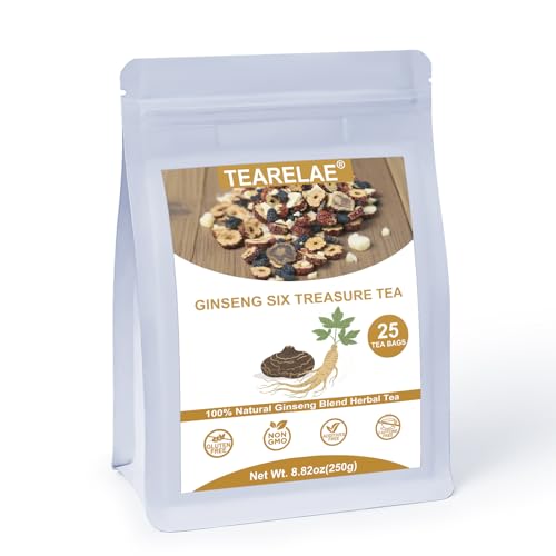 TEARELAE - Ginseng Six Treasure Tea - 10g x 25