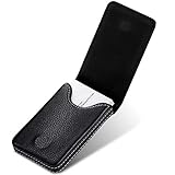 MaxGear Leather Business Card Holder, Business Card Case for Men or Women, Pocket Business Card...