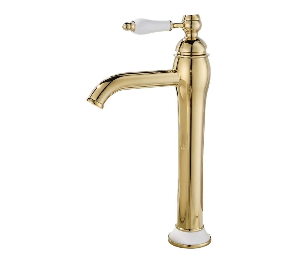 Robinet en laiton doré antique : l'élégance du mitigeur rétro pour votre vasque de salle de bain