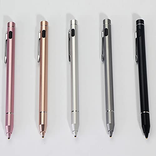 Stylet pour écrans tactiles argenté compatible smartphone et tablette - 4