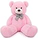 MaoGoLan Giant Teddy Bear Big Plush Stuffed Animals for Girls Children Girlfriend Valentine's Day 47 Inch (Pink)