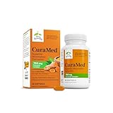 Terry Naturally CuraMed 750mg - Antioxidant Supplement for Brain & Heart Health Support - Dietary Supplement with High-Potency Curcumin Complex - Kidney, Liver & Immune Health Support - 30 Softgels