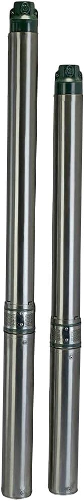 CRI Pumps Stainless Steel 1 HP 20 Ltrs 240 Feet Submersible Pumpset (Silver)