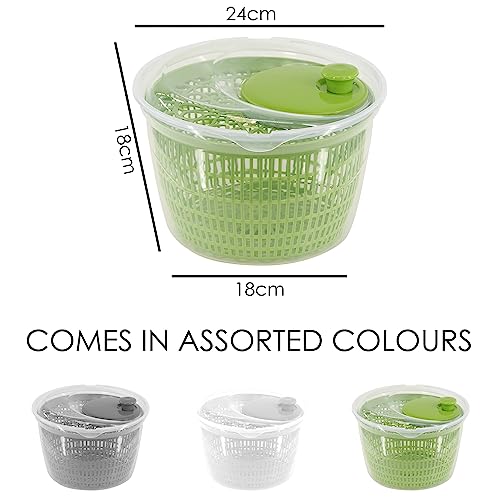 GEEZY Large Salad Spinner - Healthy Veggie Dryer & Drainer - Image 5