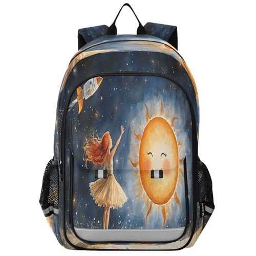 Sac à dos tendance ballerine aquarelle idée cadeau rentrée scolaire