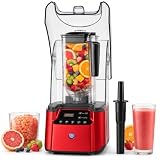 2200W Gewerblicher Mixer 2,2L 9 Stufen PC Behälter Kupfermotor leise