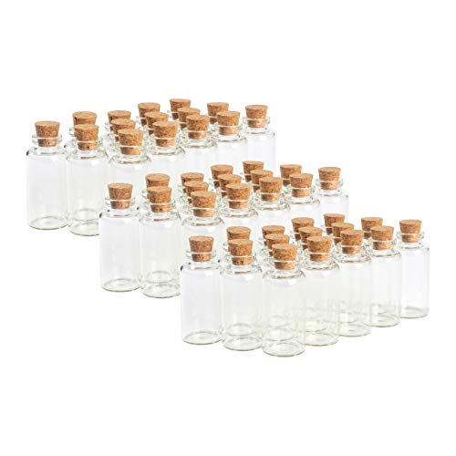 Magic Season Decorative Glass Bottles (45 Pcs / 0.7 fl oz.)