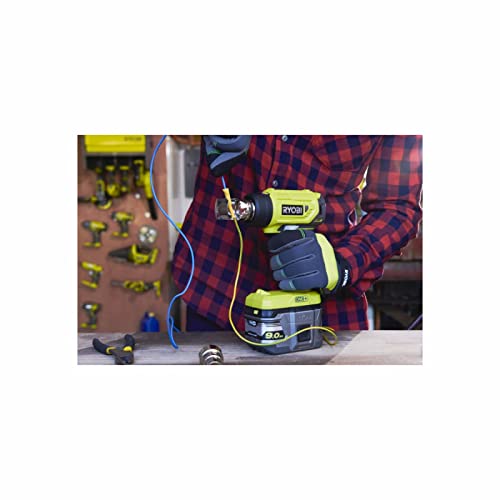 Pack RYOBI Pistolet à air chaud 18V R18HG-0-1 batterie 2.0Ah - 1 chargeur rapide RC18120-120