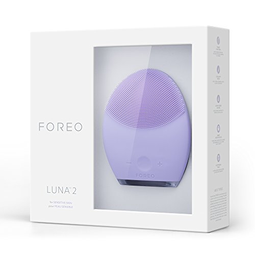 FOREO LUNA 2 Facial Cleansing Brush and Portable Skin Care device made with Ultra Hygienic Soft Silicone for Every Skin Type USB Rechargeable Sensitive Skin - Thumbnail 2