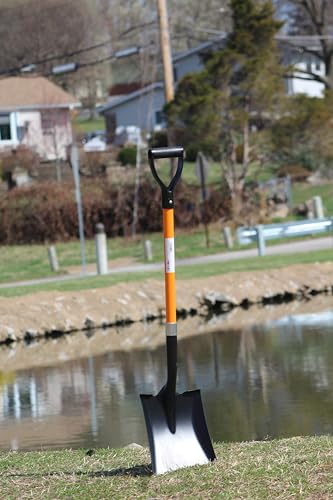 image for AshmanOnline Ashman Heavy-Duty Transfer Shovel (1-Pack) with 41-Inch l