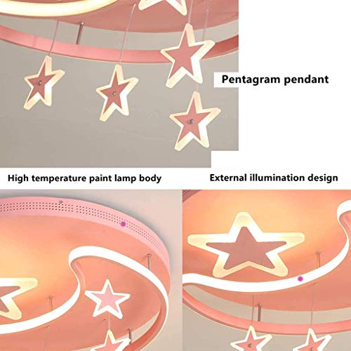 Lustre de plafond LED pour chambre d'enfant 52cm avec télécommande