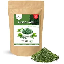 Cosmic Element Organic Indigo Powder for Hair – Natural Indigo Hair Dye for Men & Women | Non-GMO, Vegan Color Boosting Powder for Growth | Great for Soap Making & DIY Beauty – 4oz