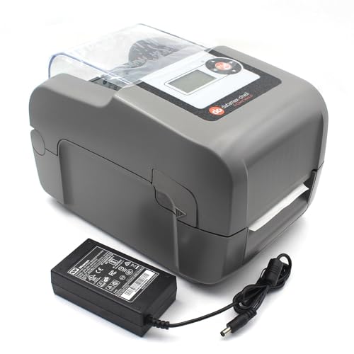 Image of GETPARTS EP2-00-0H000P00 Datamax E-Class E-4206P Mark III Professional Label Printer Model, LAN USB Serial Interface, with AC Adapter
