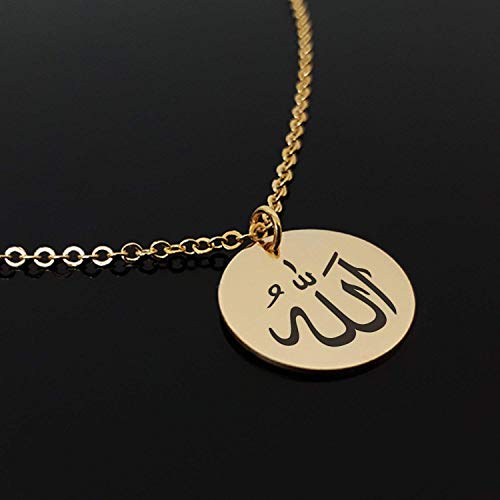 Allah Necklace Allah Jewelry Allah Charm Jewelry Allah Symbol Necklace Muslim Necklace Muslim Jewelry Islamic Necklace Islamic Jewelry