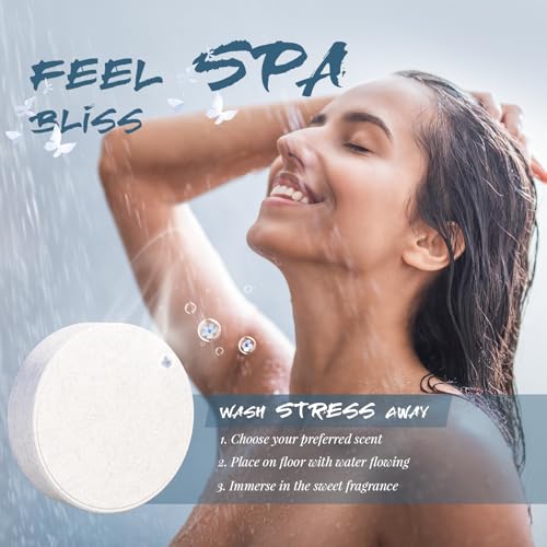Shower Steamers Aromatherapy, 8% Natural Essential Oils, Women/Men Spa Steamer, Lingering Intense Aroma, Soothing Stress Relief, Body&Soul Relaxing Bath Bombs, Stocking Stuffer for Friend/Family - Image 3