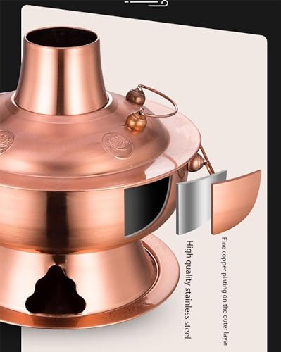 Olla Caliente Tradicional de Acero Inoxidable 34cm miniatura 2