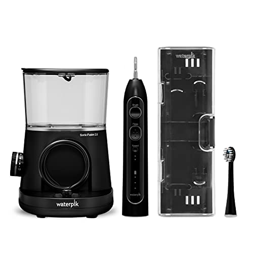 Waterpik Sonic-Fusion 2.0 Flossing Electric Toothbrush Black