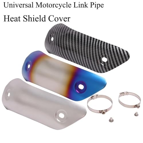 Protector térmico de escape universal abrazadera aislante CBR500 Z900 MT-07 2
