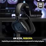 Corsair Void v2 Wireless Gaming Headset with Bluetooth for PC, PS5, PS4, Switch, Mobile – Dolby Atmos, 70 Hr Battery, Dual Wireless, Lightweight, Fast Charging – Carbon - Image 2