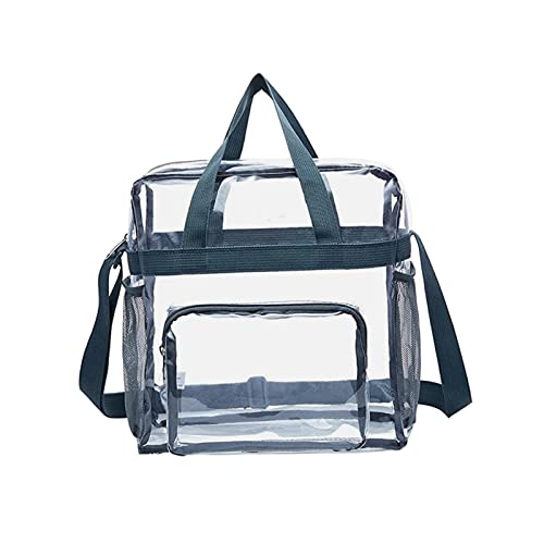 Sac de stade transparent imperméable gris pour protéger vos affaires de la pluie en tribune