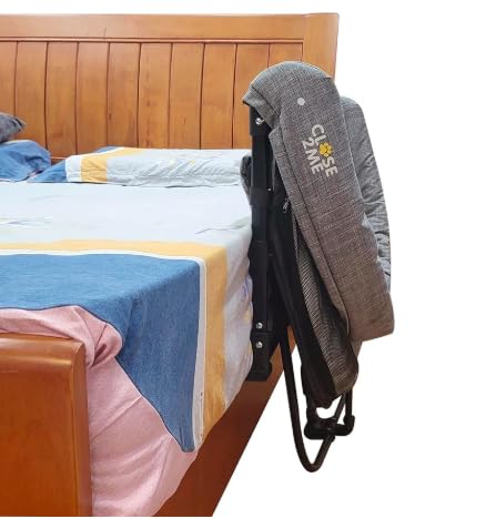 Englacha Close2me Bedside Pet Bed for Cats and Dogs, Elevated Dog Bassinet with Sides, Puppy Crib