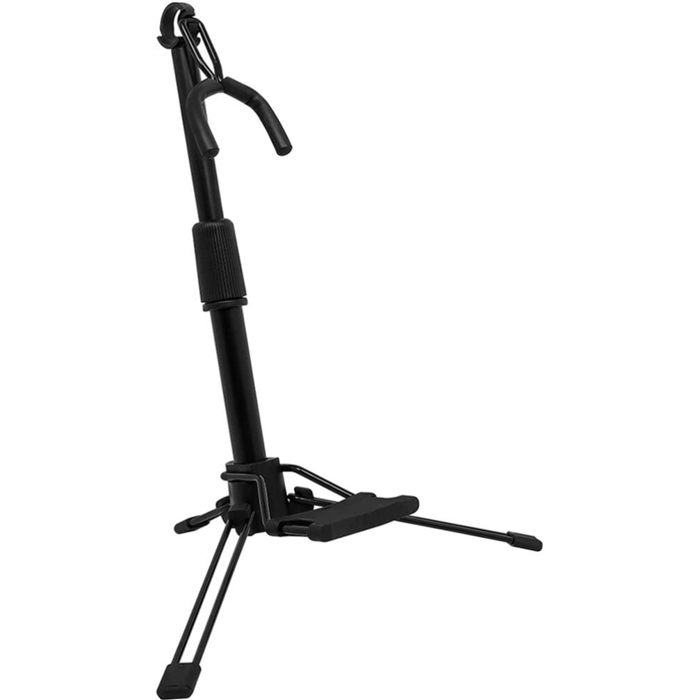 VICASKY Support Pliable pour Flûte et Clarinette, Portable, Noir, Stable | Abs et Métal, Maintien au Sol, Format Compact pour Transport, Usage Instrument de Musique