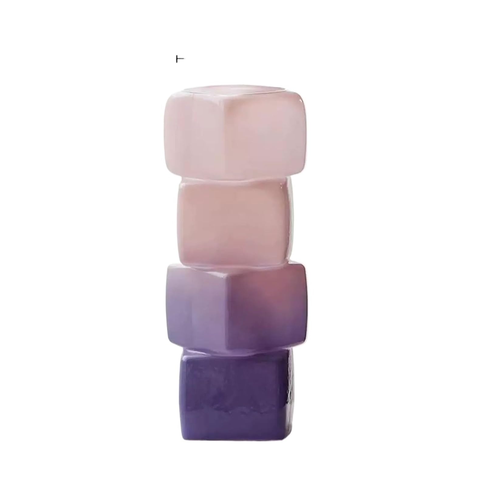 1Pcs Glass Square Vase MoodStabilizing Hydroponic Florist Vessel, Designer Accent for Table Decoration