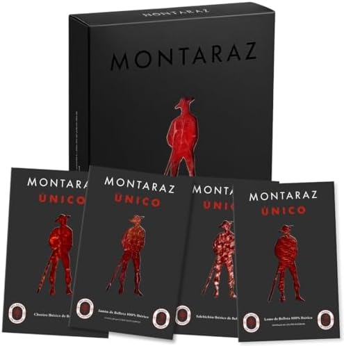 MONTARAZ Caja Regalo Gourmet | 4 Loncheados Surtidos 100% de Bell...
