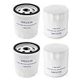 4-Pack 3862228, 3852413, 3851218, and 3847644 Fuel Water Separator Filter for Volvo Penta 4.3–8.2L