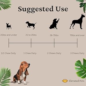 Blissful Bites Natural Calming Chews for Dogs, Calming Treats for Separation and Storm Anxiety Relief, Soothing and Sleep Aid, Puppy and Large Dog Calming Chews, 90ct