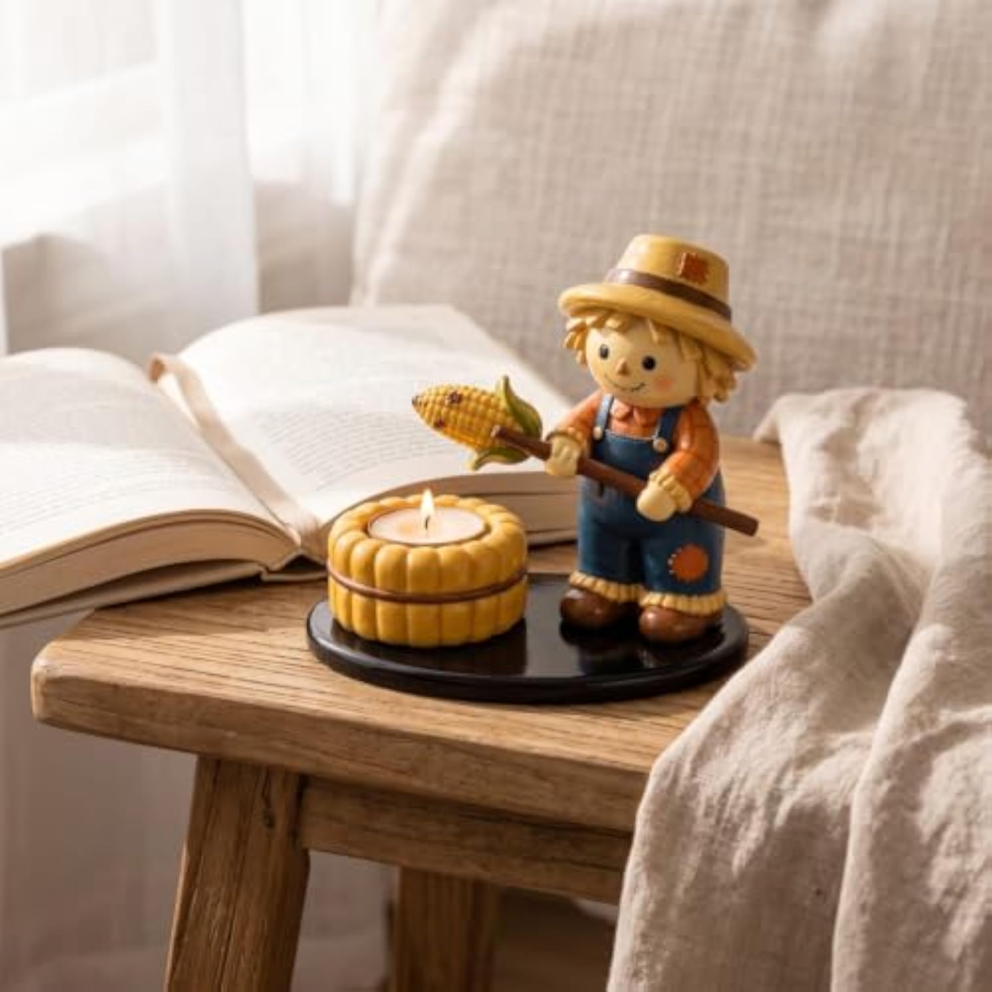 Campfire-Style Tealight Holder Decorative Candle Holder