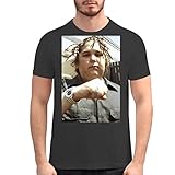 Harding Industries Andy Milonakis - Men's Soft Graphic T-Shirt HAI #G334024, Black, XX-Large