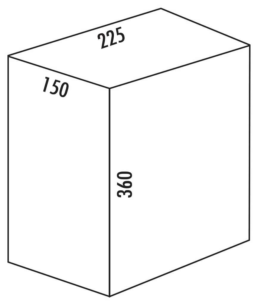 Ersatzeimer 10 Liter Alu Grau - Passend Für Trenta, Double, Quarta & Andere Mülltrennsysteme