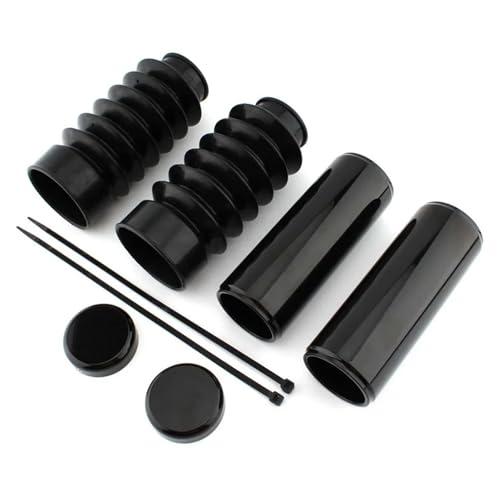 Caches de Fourche Moto Noir pour Harley Sportster XL1200X 48