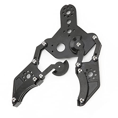 Hilitand Robot Gripper Claw Kit, Industrial Gripper Set Curved and Flat Detachable Rails 85mm Opening4