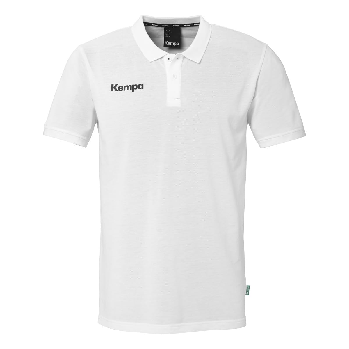 Kempa Men's Prime Shirt Polo Shirt, White, L